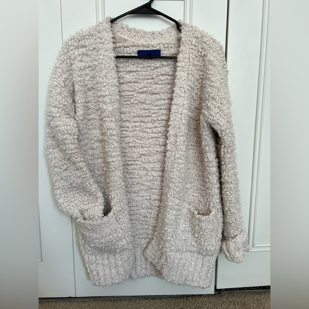 Aeropostale Ultra Cozy Boucle Cardigan